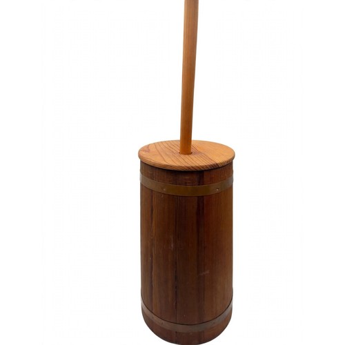 Vintage wood butter churn - wood,